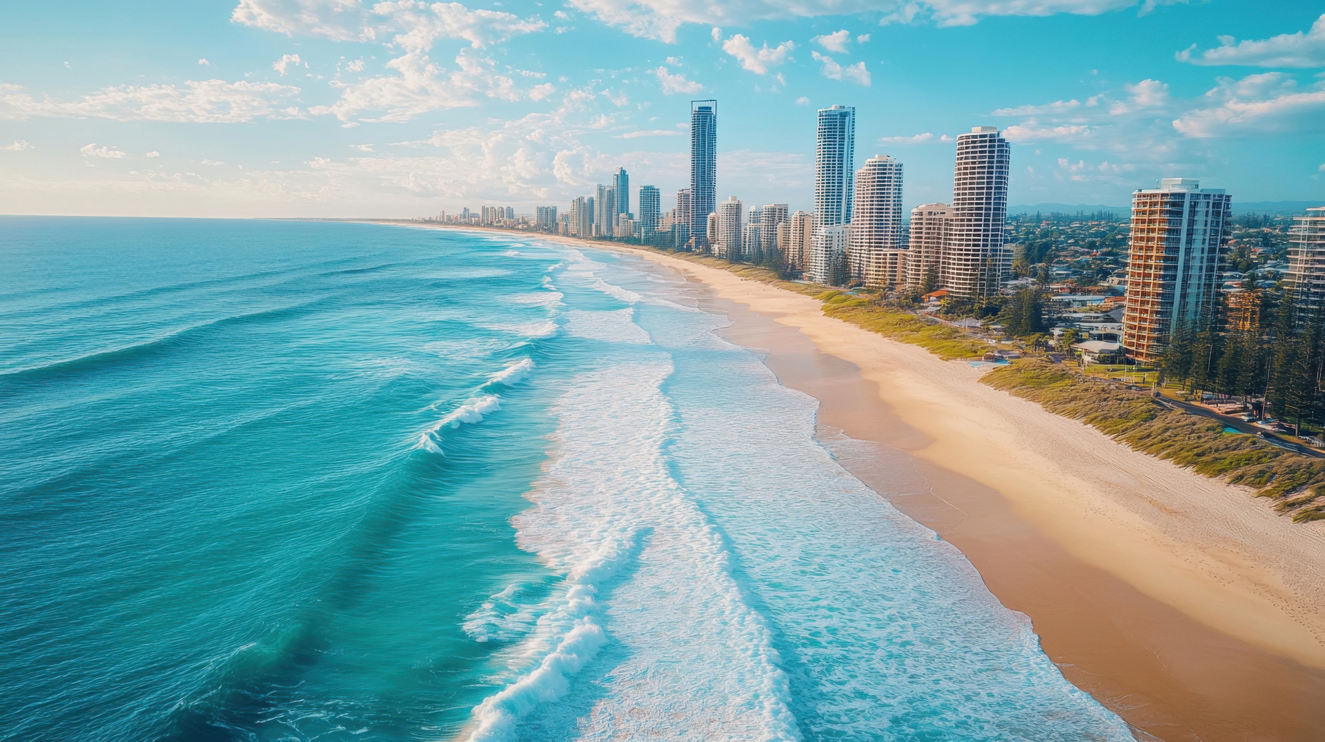 Australian Beach and City