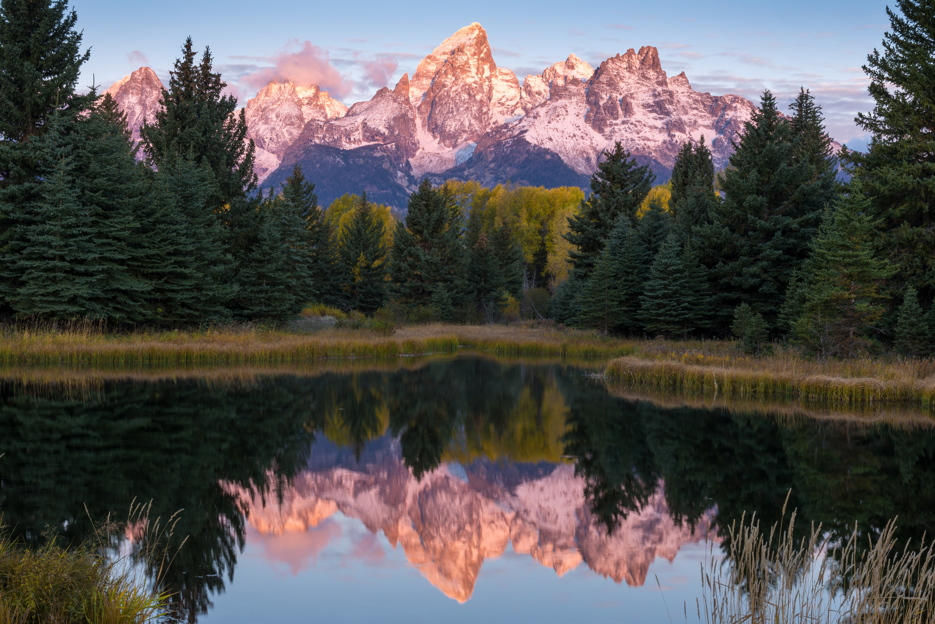 Schwabachers Landing Sunrise